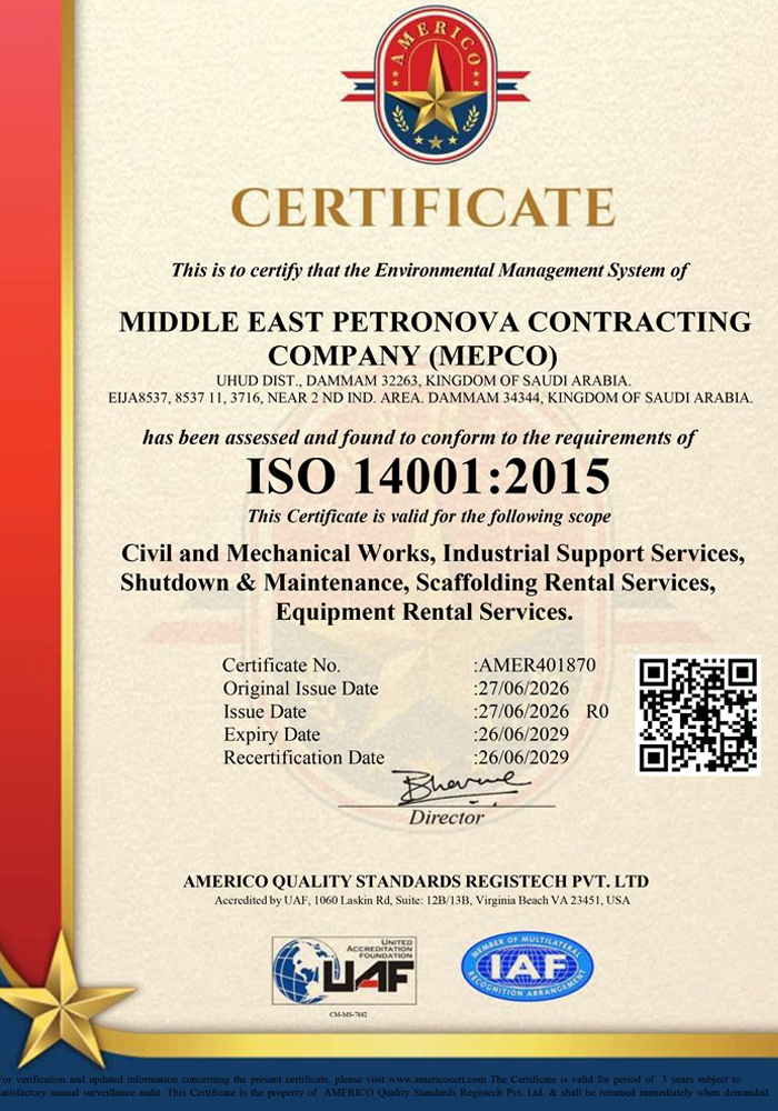 ISO 14001 : 2015